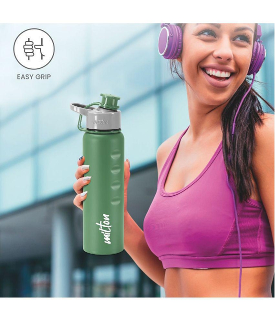 Milton Gripper 750 Stainless Steel Water Bottle, 750 ml, Green - Green