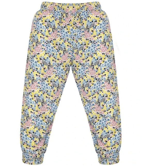 Plum Tree Girls Flower Print Rayon Pant  ( Pack of 2) - None