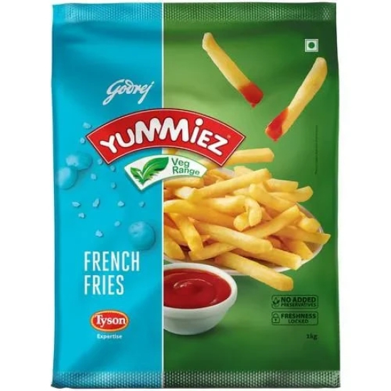 Godrej Yummiez French Fries, 1 Kg