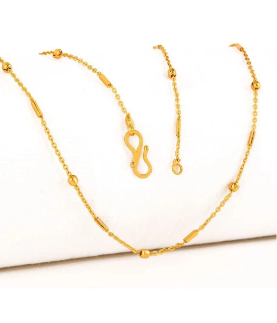 FASHION FRILL Gold Plated Brass Chain ( Pack of 1 ) - None