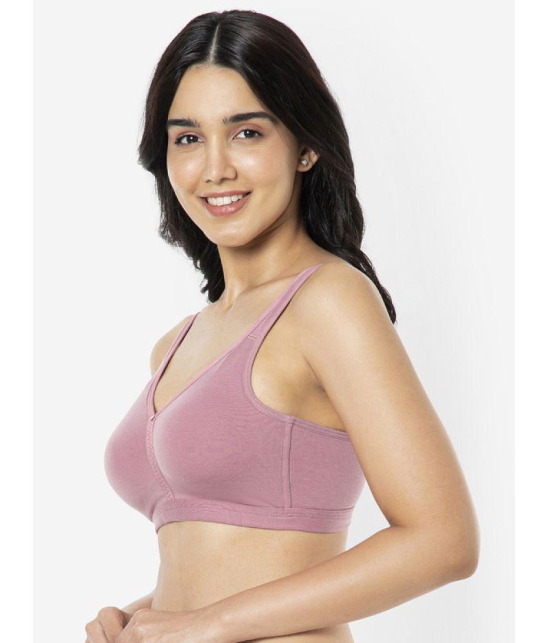 Amante - Purple Cotton Non Padded Women's Everyday Bra ( Pack of 1 ) - None