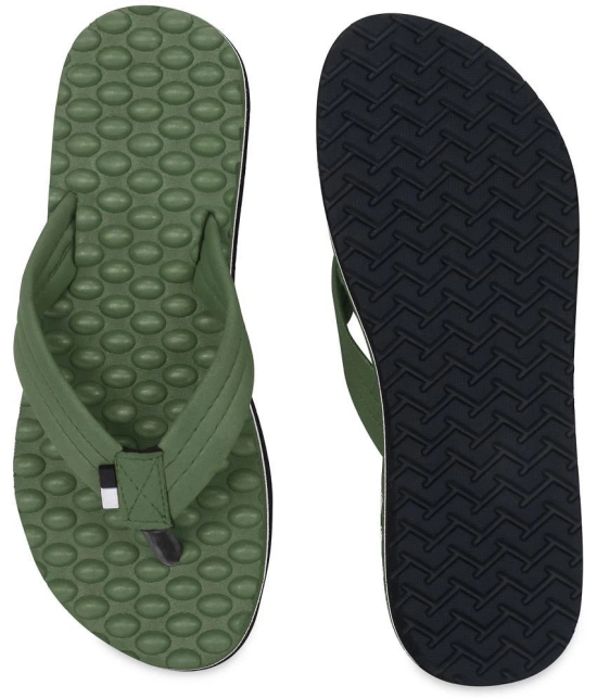 DOCTOR EXTRA SOFT - Olive Womens Massage Flip Flop - None