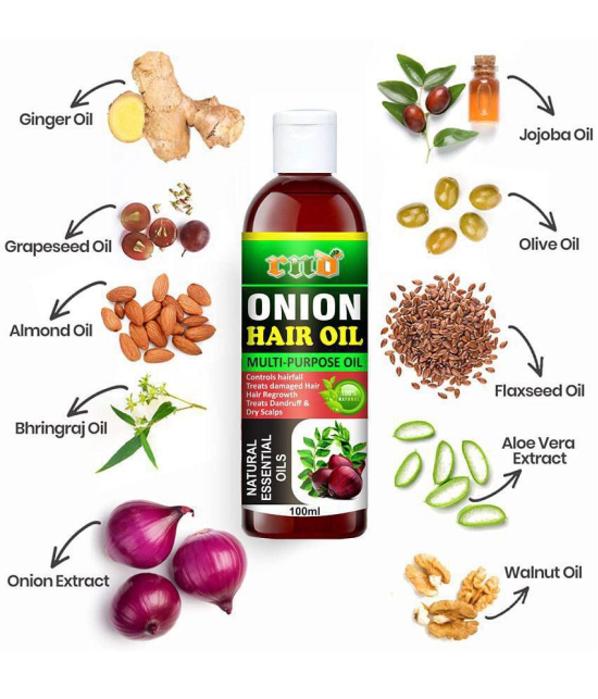 RND Onion Oil for Hair Regrowth Hair Oil 100 mL