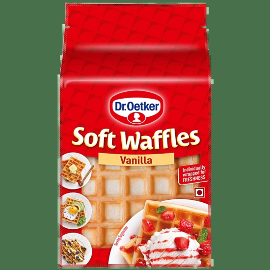 Dr. Oetker Soft Waffles - Vanilla, Ready To Use, 250 G