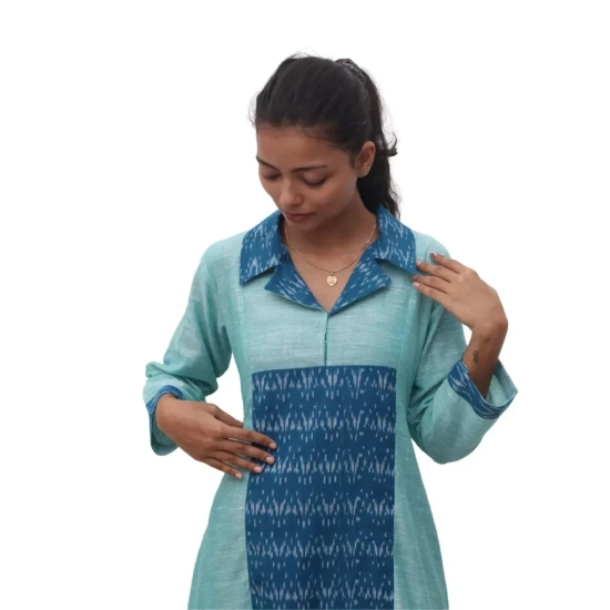 Tisser handloom ikat Long Kurti