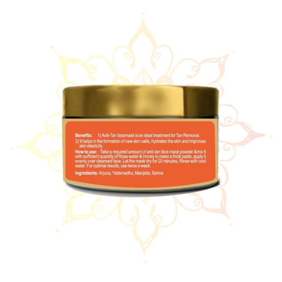 Guduchi Anti Tan Face Mask for Improved Skin Tone, Pigmentation with the goodness of Ayurveda