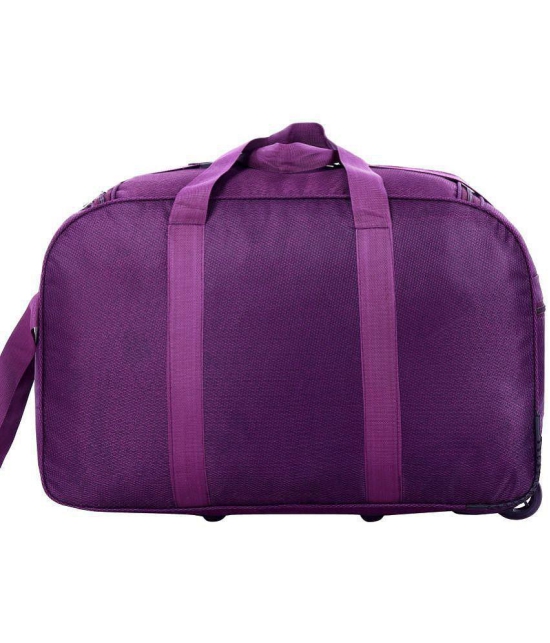 AXEN BAGS - Purple Polyester Duffle Trolley - Onesize