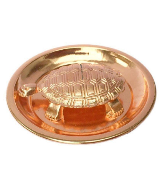 PAYSTORE Sarva Ichha Kachua/Kachuva Plate Copper Yantra Wish Turtle Tortoise