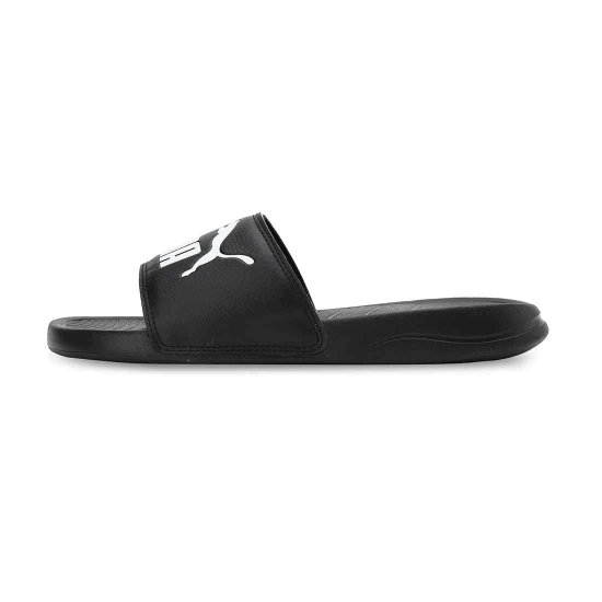 PUMA BLACK UNISEX POPCAT 20 RES SLIDES