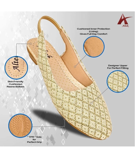 Altek - Gold Womens Mules - None