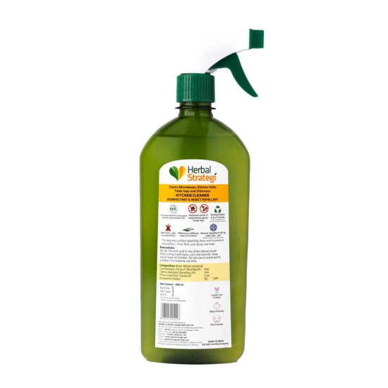 Herbal Kitchen cleaner,Disinfectant & Insect Repellent - 500 Ml