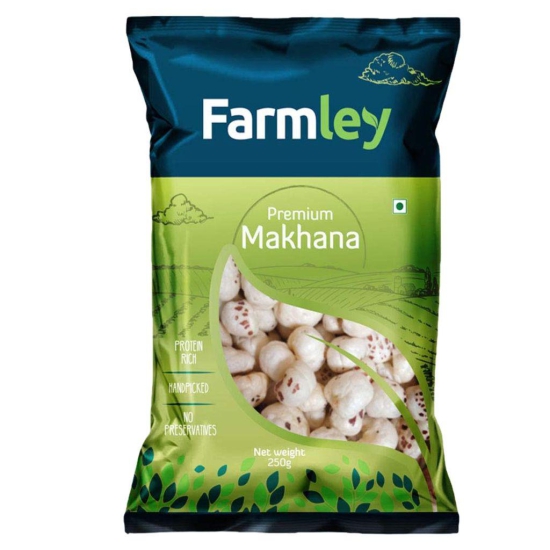 Farmley Premium Phool Makhana Lotus Seeds (Makhana) - 250g Pack