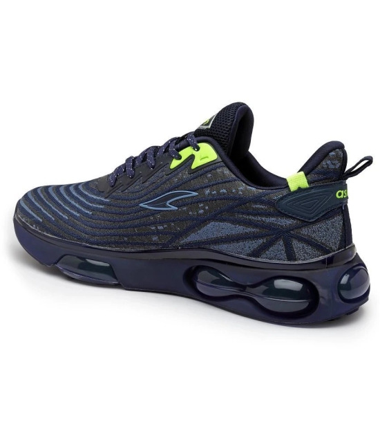 ASIAN AIRWEAVE-02 Navy Mens Sports Running Shoes - None