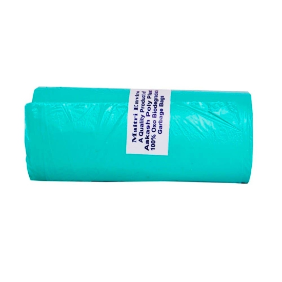 Maitri Garbage Bag 42X47Cm 30 Uint Green