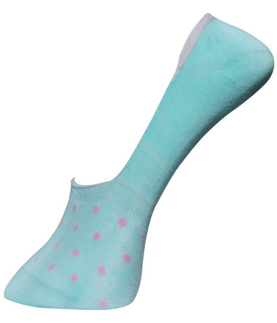 Dollar - Multicolor Cotton Women's No Show Socks ( Pack of 3 ) - None