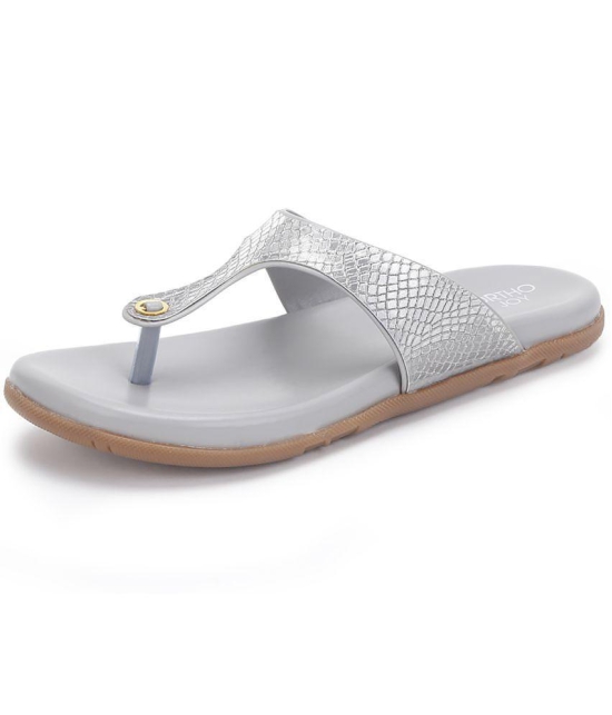 ORTHO JOY - Gray Women's Flats - None