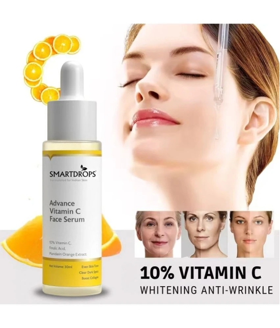 Smartdrops Face Serum Vitamin C Daily Care For All Skin Type ( Pack of 1 )