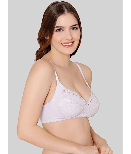 Bodycare Lavender Cotton Non Padded Womens Everyday Bra ( Pack of 1 ) - None