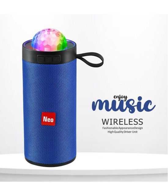 Neo M420 5 W Bluetooth Speaker Bluetooth v5.0 with USB Playback Time 4 hrs Blue - Blue