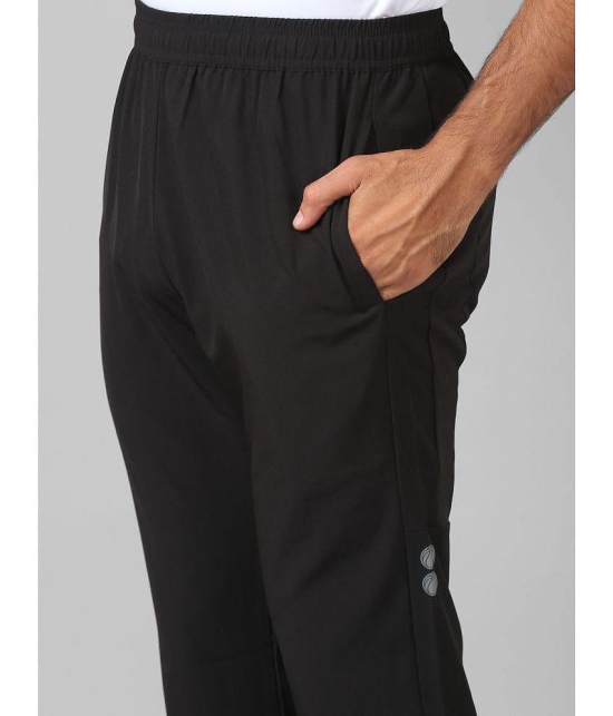 RANBOLT - Black Polyester Men's Sports Trackpants ( Pack of 1 ) - None