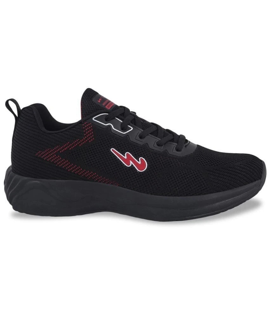 Campus - IMPACT Black Mens Sports Running Shoes - None