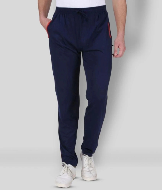 Neo Garments - Navy Blue Polyester Mens Trackpants ( Pack of 1 ) - 6XL