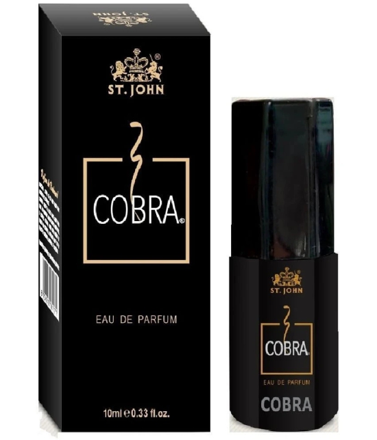 ST.JOHN Cobra Perfume & Narcotic Pocket Perfume For Men 10ml Each (20ml) - Pack of 2