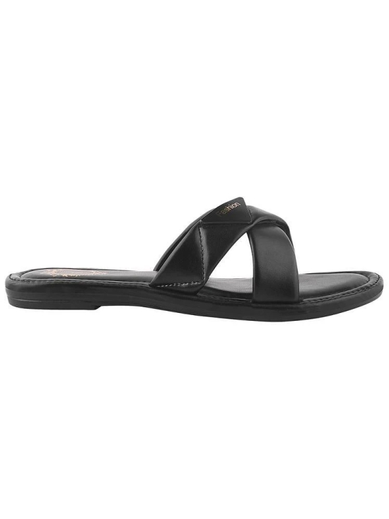 Shoetopia Black Womens Flats - None