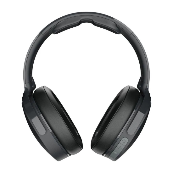 Skullcandy Hesh Evo Wireless Over-Ear Headphone, Rapid Charge (10 min = 3 hrs), Noise-Isolating Fit and Built-in Tile Finding Technology (True Black)