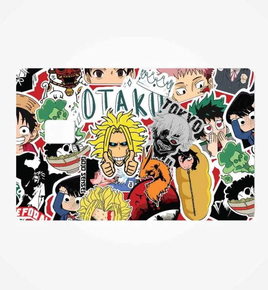 Anime Pattern Credit Card Skin