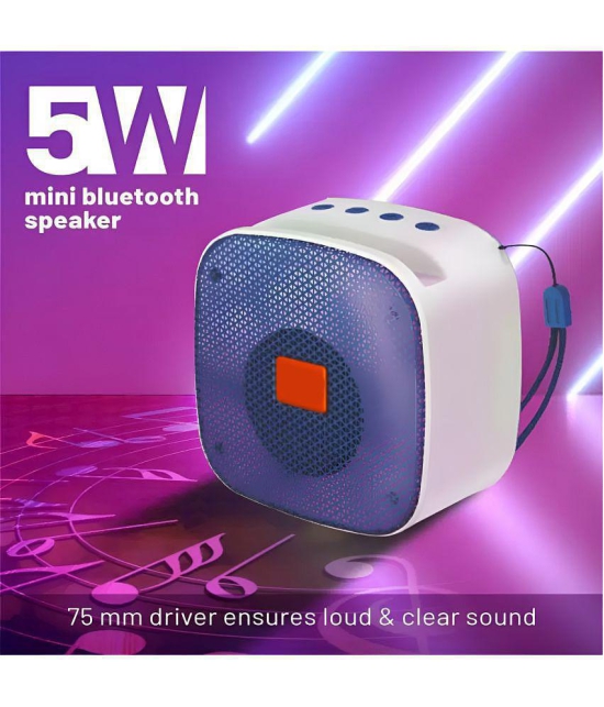 VEhop 209 5 W Bluetooth Speaker Bluetooth V 5.1 with USB,Call function Playback Time 6 hrs Assorted - Assorted