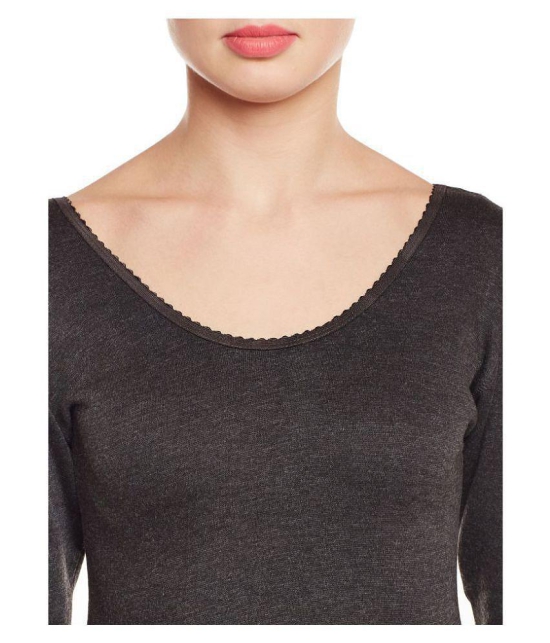 Trendygal Cotton Blend Topwear - Black - None