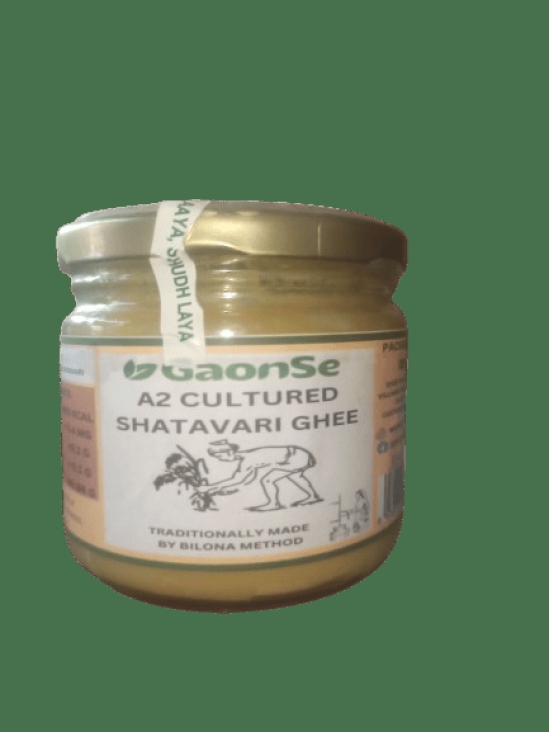 GAONSE A2 CULTURED SHATAVARI GHEE 250 GM