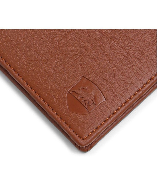 samtroh - Brown PU Men's Regular Wallet ( Pack of 1 ) - Brown