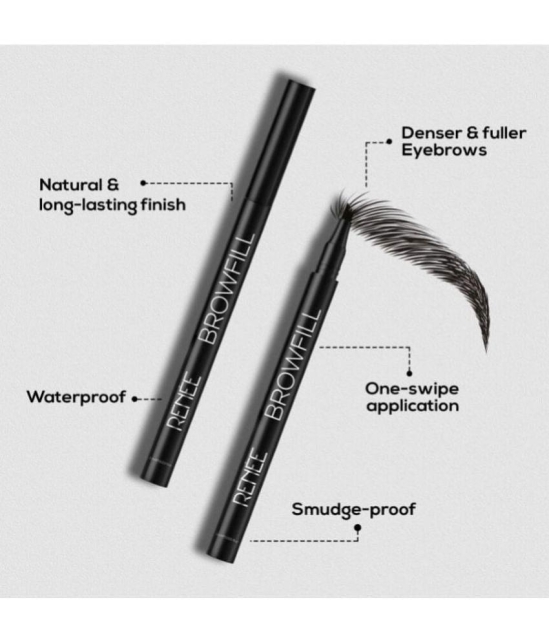 Renee Brow Eyebrow Kit Black Black 10 g