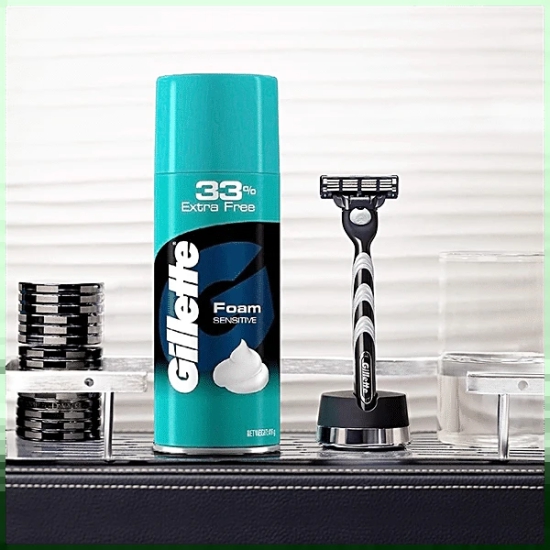 Gillette Foam Sensitive, 418 Gm