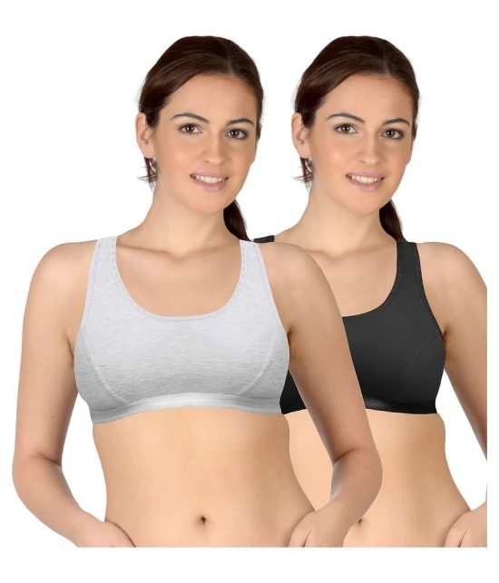 Selfcare Cotton Sports Bra - Multi Color - 30B