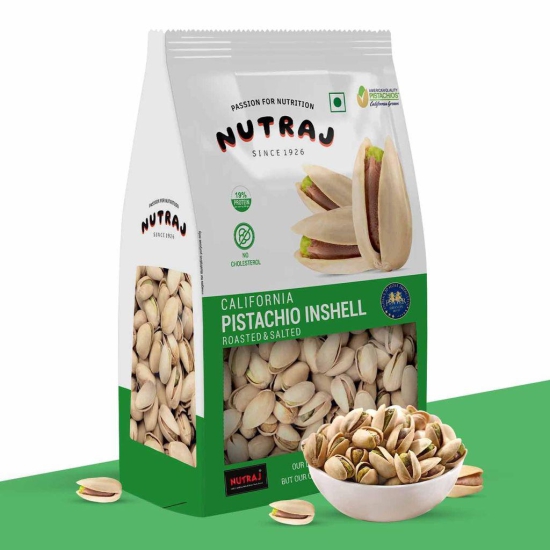 Nutraj California Roasted Salted Pistachios 400g