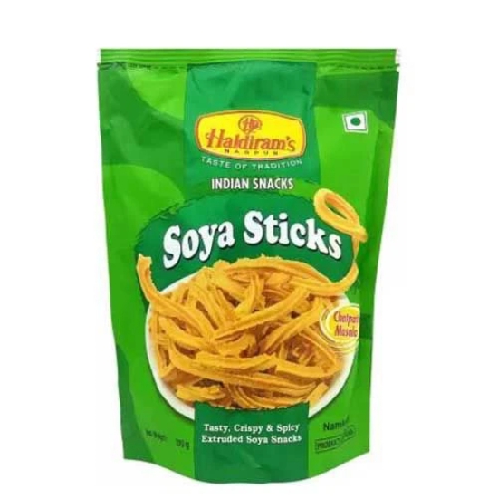 HaldiramS Tasty, Crispy & Spicy Soya Sticks, 400 Gm