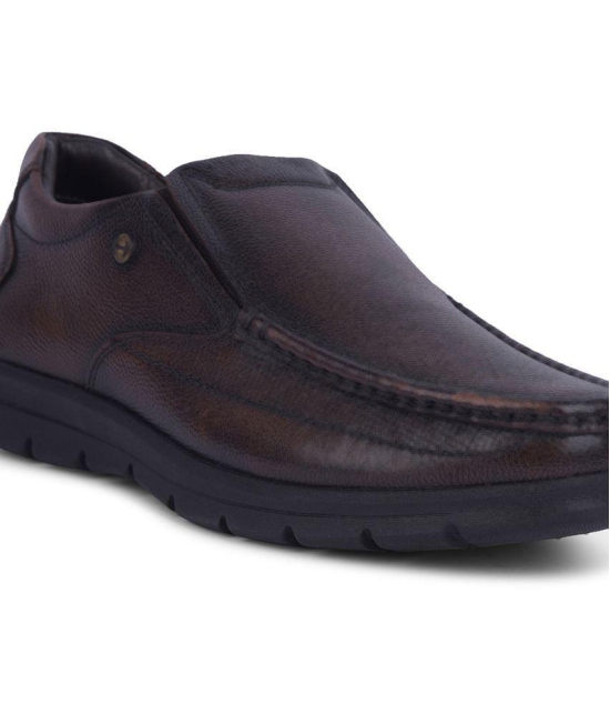 Liberty - Brown Mens Slip On Formal Shoes - None