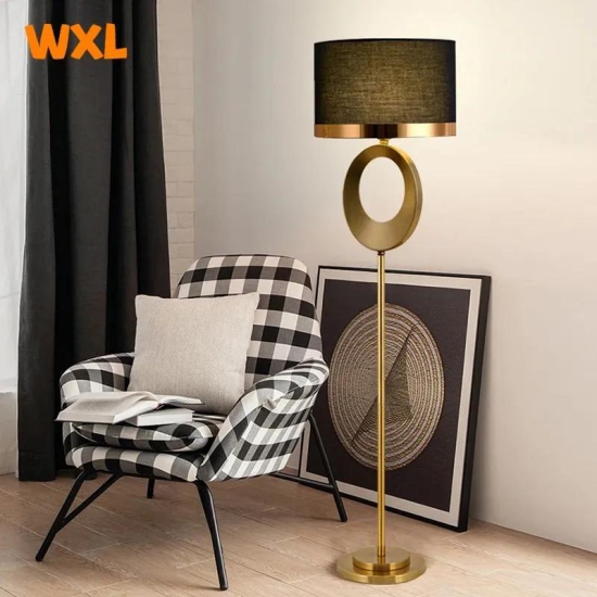 Hdc Modern Floor Lamp Living Room Bedroom Bedside Lamp Retro Lamp