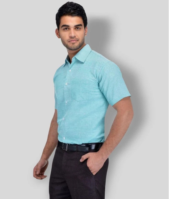 DESHBANDHU DBK - Blue Cotton Regular Fit Mens Formal Shirt (Pack of 1) - None