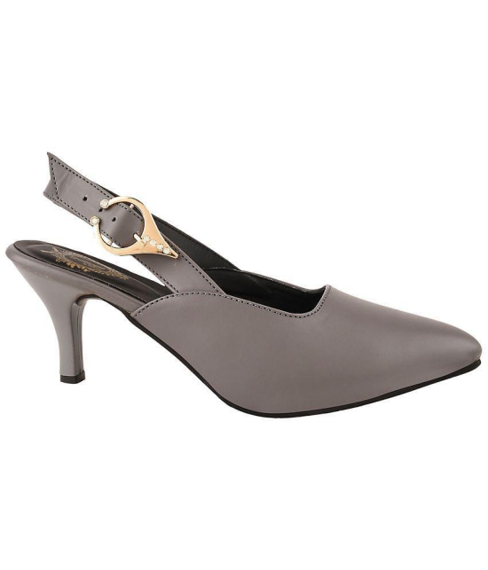 Shoetopia - Gray Women''s Pumps Heels - None