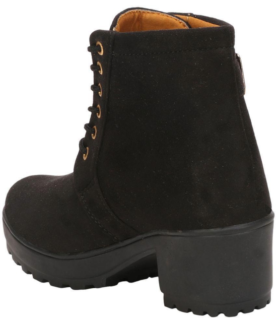 Commander - Black Women's Ankle Length Boots - None