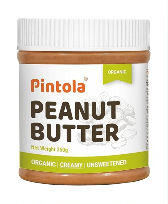 Pintola Organic Unsweetened Peanut Butter Creamy