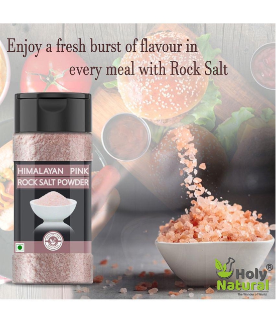Holy Natural Himalayan Pink Salt Powder 200gm Rock Salt 200 gm
