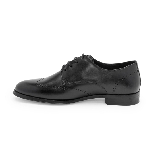 Red Tape Formal Derby Shoes for Men | Real Leather Shoes With Low-cut Pattern