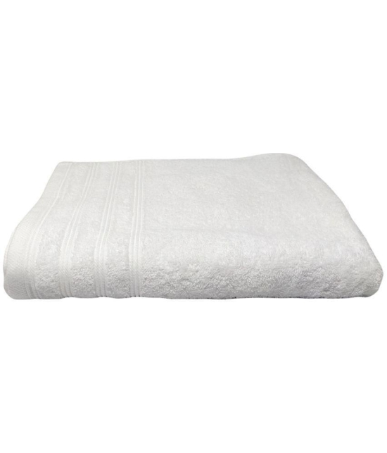 Gahoifab Single Cotton Bath Towel White - White