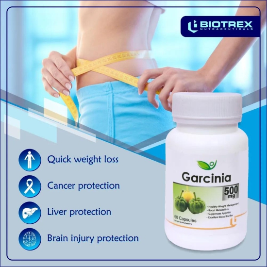 Biotrex Garcinia 500mg - 60 Capsules