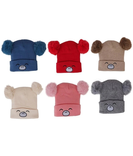 Penyan ® - Baby Boys & Baby Girls 1pcs Kids Winter Hat Cute Baby Wool Knitted HatNew Born to 18 Months - None